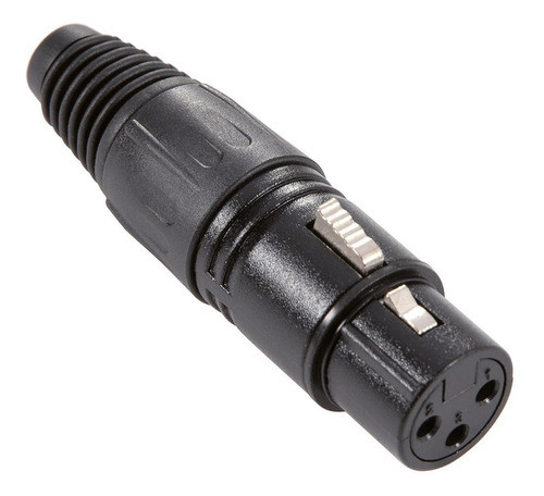 Ficha Xlr Hembra Cable Metalica Adam Hall 7849 0