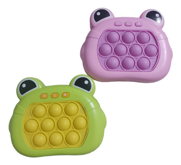 Juguete Sensorial Electrónico Antiestrés Pop It Sapito 1