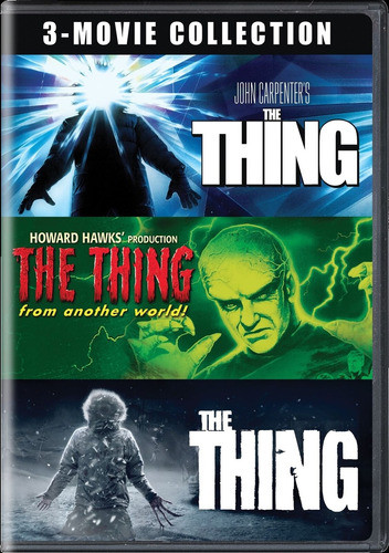 Dvd The Thing / La Cosa De Otro Mundo / Incluye 3 Films 0