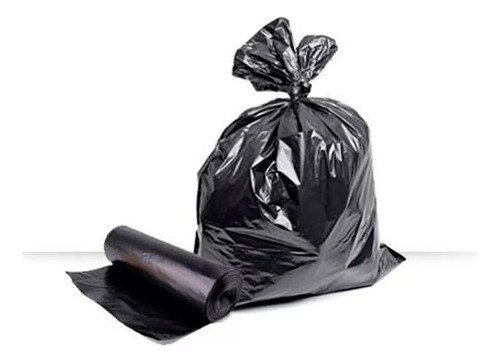 Bolsa Residuo 45 X 60cm En Rollo X 20 Unidades Negras 0