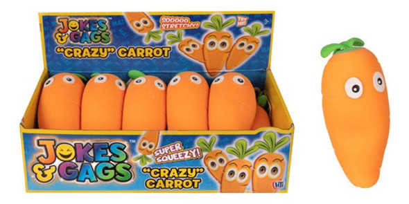 Zanahoria squishy pocket money 1