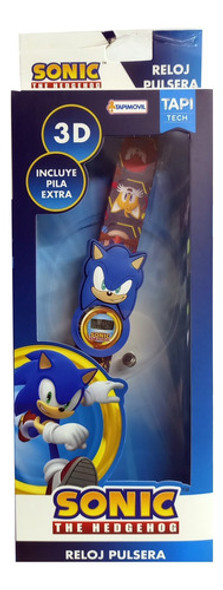 Reloj Pulsera Con Personaje 3d Sonic Ploppy 808216 0
