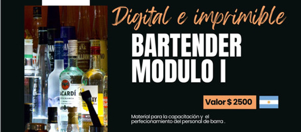 Libro Pdf Para Bartenders ( Módulo I) 0