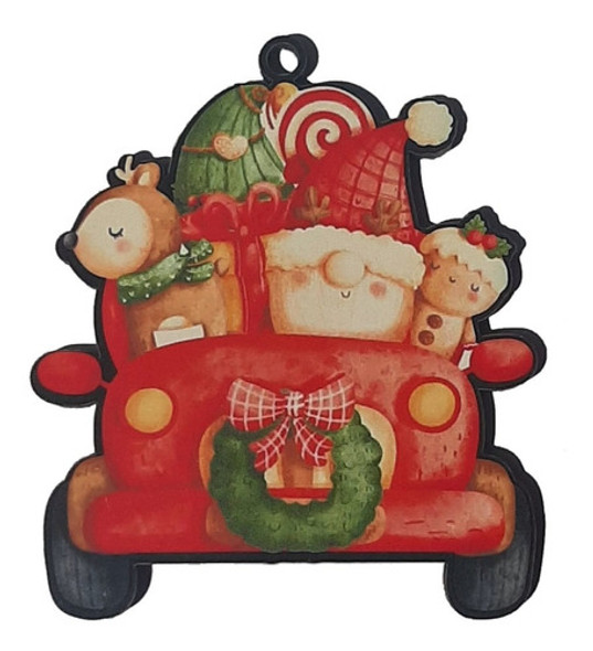 Adorno Navideño Papa Noel X50u. Decoración Fibrofacil 0 Adorno Navideño Papa Noel X50u. Decoración Fibrofacil 0