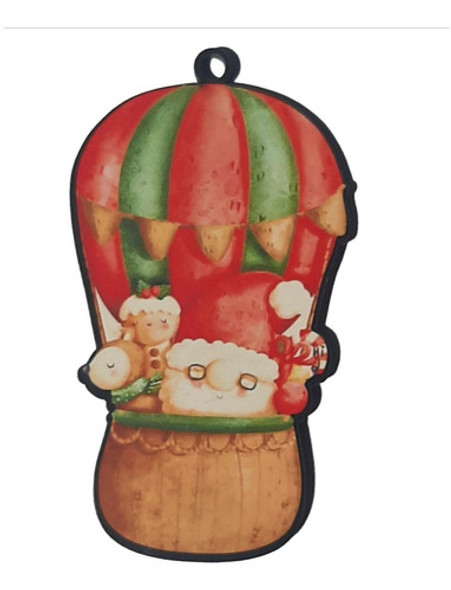 Adorno Navideño Papa Noel X50u. Decoración Fibrofacil 1 Adorno Navideño Papa Noel X50u. Decoración Fibrofacil 1