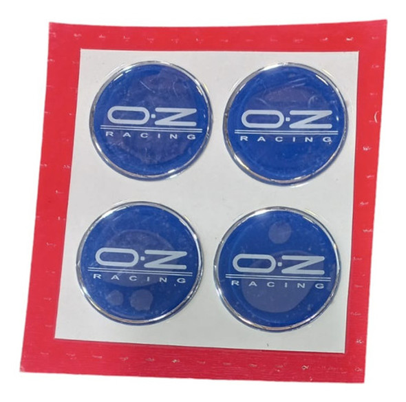 Logo Centro  De Llanta  Oz   49mm Blister X 4 0