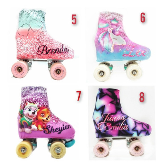Cubrepatines Personalizados 4 Pares 1 Cubrepatines Personalizados 4 Pares 1