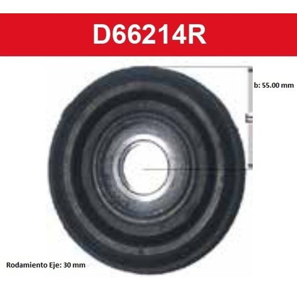 Puente Centro De Cardan Nissan Frontier4x2 Motor 2.5 2.8 Tdi 1