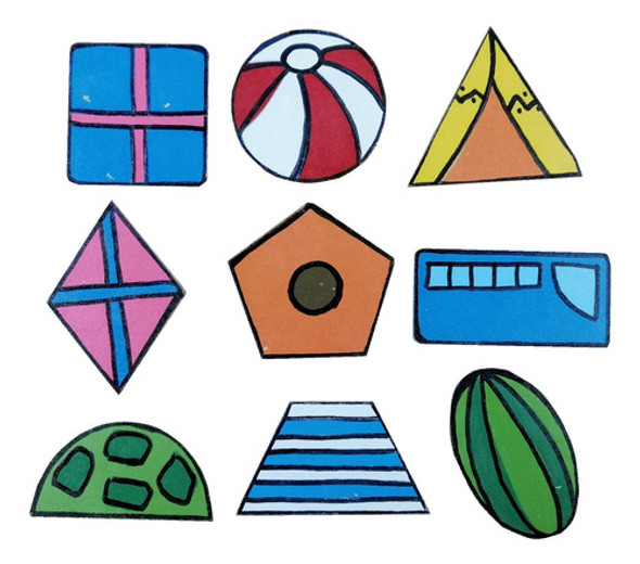 Encajes Geometrico Madera 29 X 29 Cm Didactico Piwrsa 1