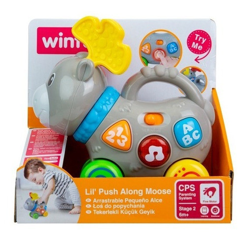 Alce Presiona Y Anda Con Sonido 0768 Original Winfun 1