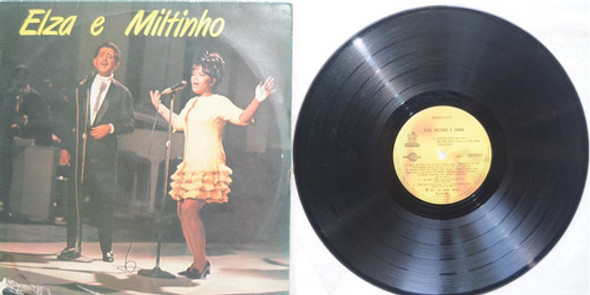 Elza Miltinho E Samba Lp Usado Excelente Relançamento 0