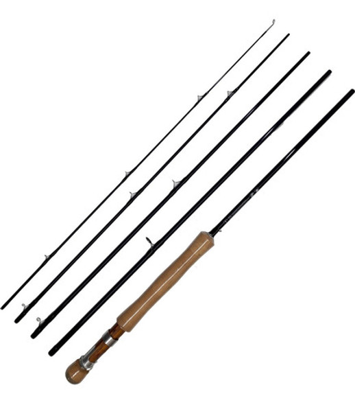 Caña Pesca Con Mosca Fly Masterfish Quartz 5 Tramos # 5-6 1