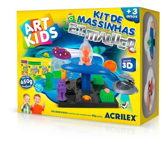 Art Kids 40031 Juego Masa E.t. Maluco Moldes 3d Acrilex 0 Art Kids 40031 Juego Masa E.t. Maluco Moldes 3d Acrilex 0