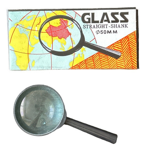 Lupa Lente De Mano Plastica 50 Mm Pack X50 0