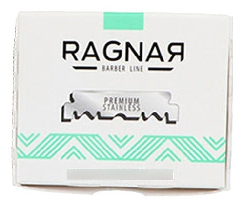 Ragnar Caja De Filos Hoja Navaja Afeitar Barberia X 100 0