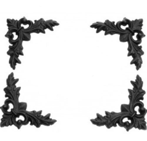 Aplique Para Rejas Esquinero Hierro Fadeca 0