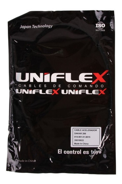 Cable Acelerador Uniflex Motomel X3m 125 1