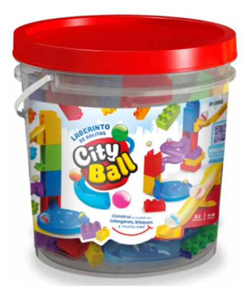 Cityball Balde De 32 Piezas 0