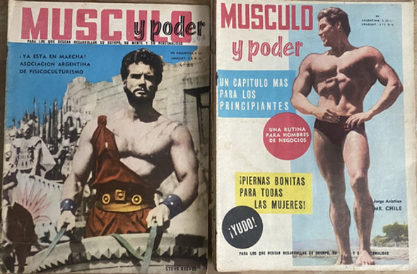 Musculo Y Poder, Revista, Lote De 6 Argentina, Dec 60, Cr04 0 Musculo Y Poder, Revista, Lote De 6 Argentina, Dec 60, Cr04 0