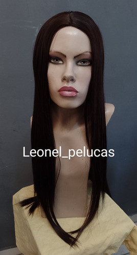 Peluca Castaña Super Lacia 1