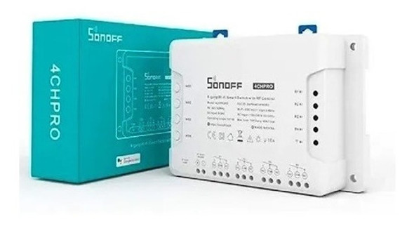 Cuot Sonoff 4ch Pro R3  4 Canales - Pulso - Contacto Seco 0