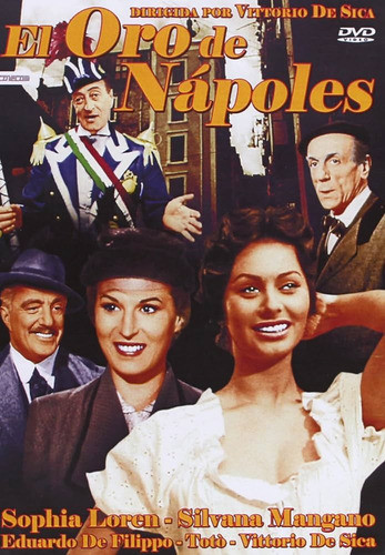 El Oro De Nápoles - Sofia Loren - Vittorio De Sica - Dvd 0