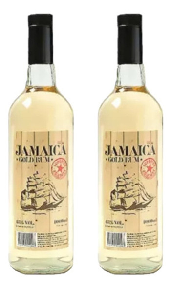 Ron Jamaica Gold 1l Zetta Bebidas X 2 0