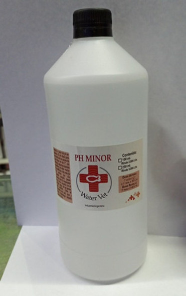 Water Vet Ph Minor 1000ml Rinde 20000lts Acuario Hidroponia 0