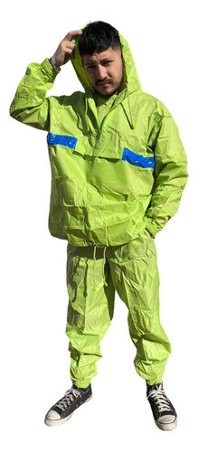 Traje De Lluvia Con Cinta Reflectiva 0