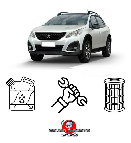 Cambio De Aceite Total 7000 Y Filtro De Peugeot 2008 0