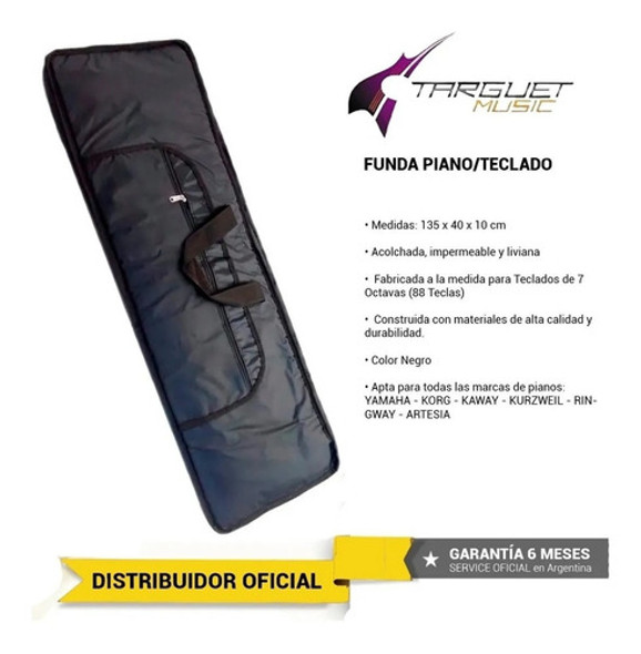 Funda Para Piano 88 Teclas Reforzada 1