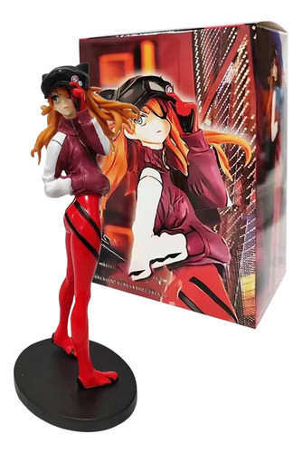 Figura Asuka Langley - Neon Genesis Evangelion 22cm Anime Im 0