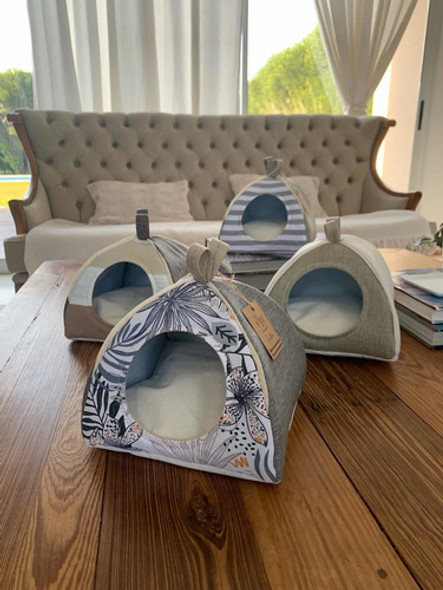 Cama Iglú Para Mini Mascotas Erizos 0