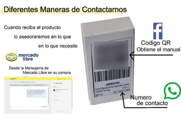 Control Remoto Rolling Code Startligh  Original 1