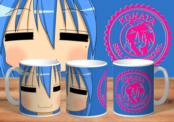 Taza Konata Anime De Ceramica 1