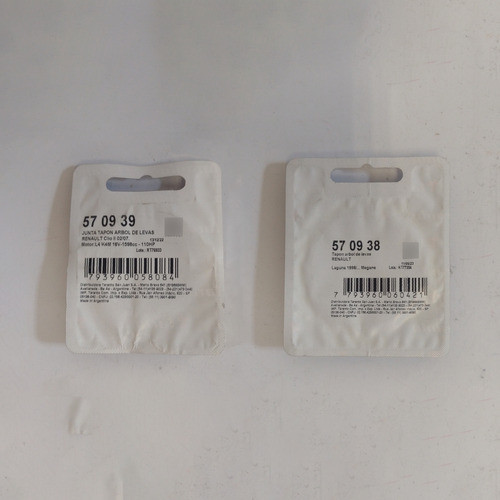 Tapones Árbol Levas Renault Clio - Megane Mot. K4j- K4m 16v. 1