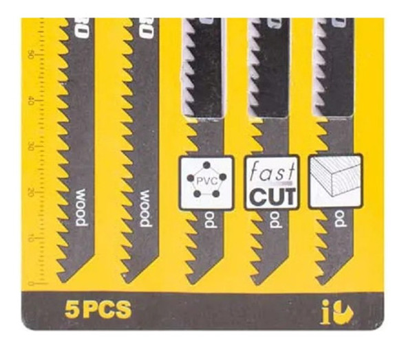Hoja Para Sierra Caladora 5pz Madera2453 1