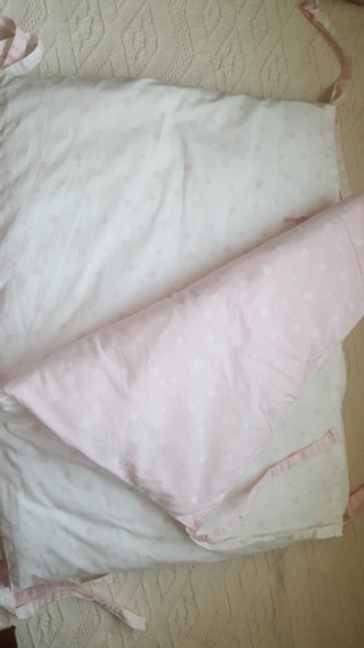 Chichonera Zara Home Impecable Rosa Y Blanco  1.72cm X44cm 1