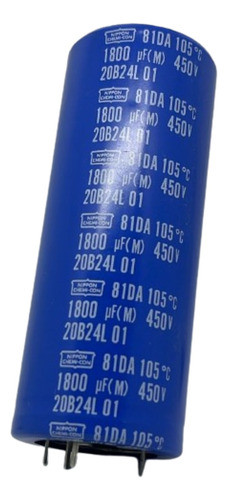 Capacitor Electrolítico Blindado 1800mf X 450v 105º 0