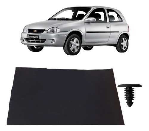 Aislante Capot Chevrolet Corsa + 10 Clips 0