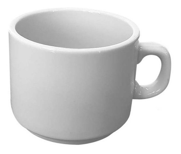 Set X4 Taza Desayuno Cafe Vajilla Porcelana Tsuji 450 0
