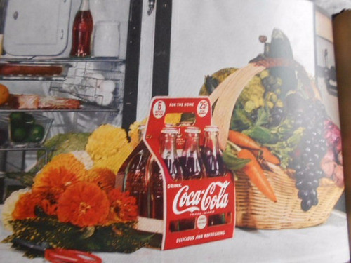 Coca Cola Folleto Hobby Floral Ikebana Publicidad Burroughs 1