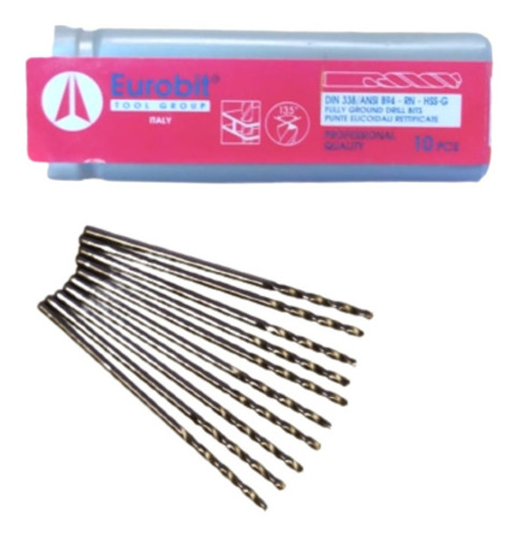 Mecha Acero Rapido 3,75 Mm 10 Unid Eurobit Italy Original 0