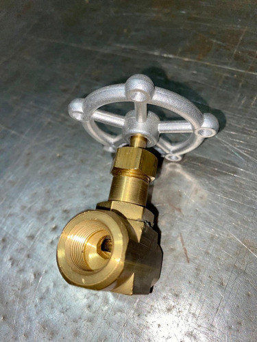 Llave De Compresor H H 3/4 Bronce Nuevas 1