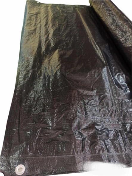 Cubre Cerco Negro Con Ojales ,2m De Ancho X 12m De Largo 0