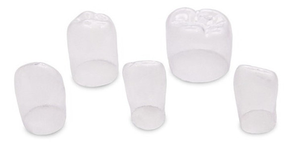 Kit Coronas Acetato Celuloide X64 Tdv Odontología Anteriores 1