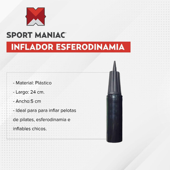 Inflador Para Pelotas Esferodinamia Sport Maniac 1