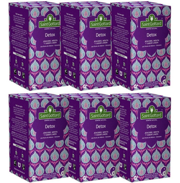 Tisana Detox Saintgottard - 6 Unidades 0