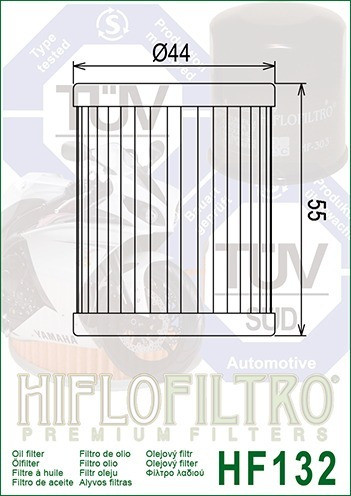 Filtro Aceite Hiflo Filter Dr 125 Dr 200 Solomototeam 1