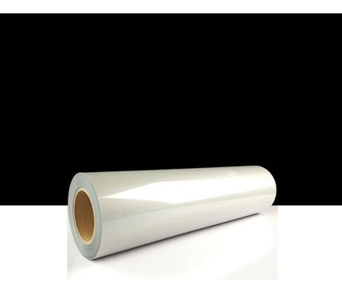 Vinilo Reflectivo Color Blanco 61cm X 10mts Señales Tráfico 0